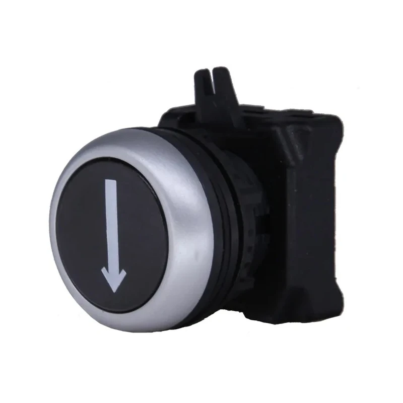 RS PRO Black Spring Return Push Button Head 22 mm Cutout Diameter IP65 188-1139