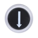 RS PRO Black Spring Return Push Button Head 22 mm Cutout Diameter IP65 188-1139