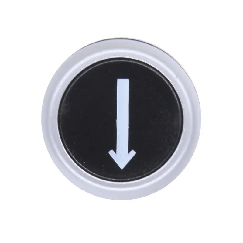 RS PRO Black Spring Return Push Button Head 22 mm Cutout Diameter IP65 188-1139