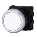 RS PRO White Spring Return Push Button Head 22 mm Cutout Diameter IP65 188-1128