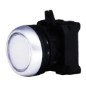 RS PRO White Spring Return Push Button Head 22 mm Cutout Diameter IP65 188-1145