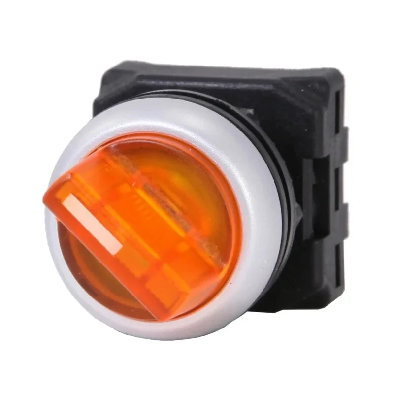 RS PRO 2 Position Illuminated Selector Switch Head 22 mm Cutout Amber Handle IP65 188-1160