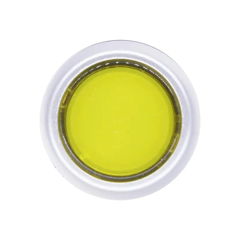 RS PRO Yellow Spring Return Push Button Head 22 mm Cutout Diameter IP65 188-1144