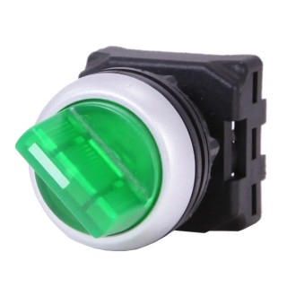 RS Pro 3 Position Illuminated Selector Switch Head 22 mm Cutout Green Handle Latching IP65 188-1162