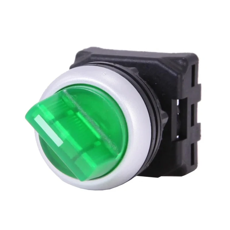 RS Pro 3 Position Illuminated Selector Switch Head 22 mm Cutout Green Handle Latching IP65 188-1162