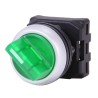 RS Pro 3 Position Illuminated Selector Switch Head 22 mm Cutout Green Handle Latching IP65 188-1162