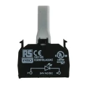 RS PRO LED Light Block Amber, 24 V AC/DC, Side View SMD Technology 188-1185