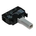 RS PRO LED Light Block Amber, 24 V AC/DC, Side View SMD Technology 188-1185