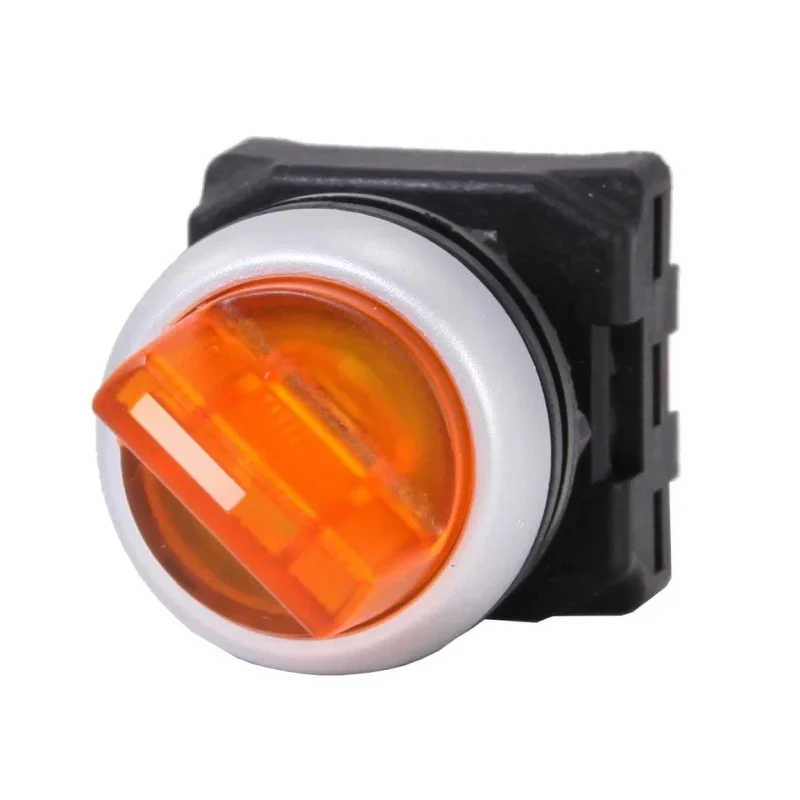 RS PRO 2 Position Illuminated Selector Switch Head, 22 mm Cutout, Amber Handle, IP65 188-1161
