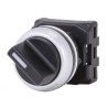 RS PRO 2 Position Selector Switch Head 22 mm Cutout Black Handle IP65 188-1146