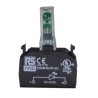 RS PRO Light Block 240V ac Green LED Light 188-1196