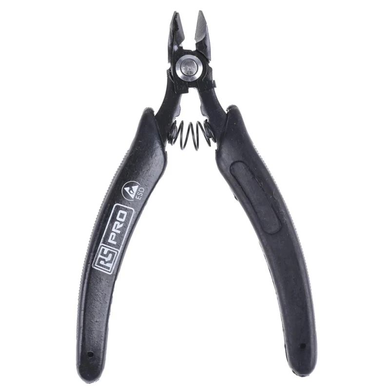 RS PRO Side ESD Safe Side Cutter High Carbon Steel Blade Polypropylene Handle 127mm 864-0805