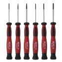 RS PRO Phillips and Slotted Precision Screwdriver Set, 6-Piece ESD Safe, Model 864-0861