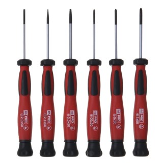 RS PRO Phillips and Slotted Precision Screwdriver Set, 6-Piece ESD Safe, Model 864-0861