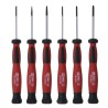 RS PRO Phillips and Slotted Precision Screwdriver Set, 6-Piece ESD Safe, Model 864-0861