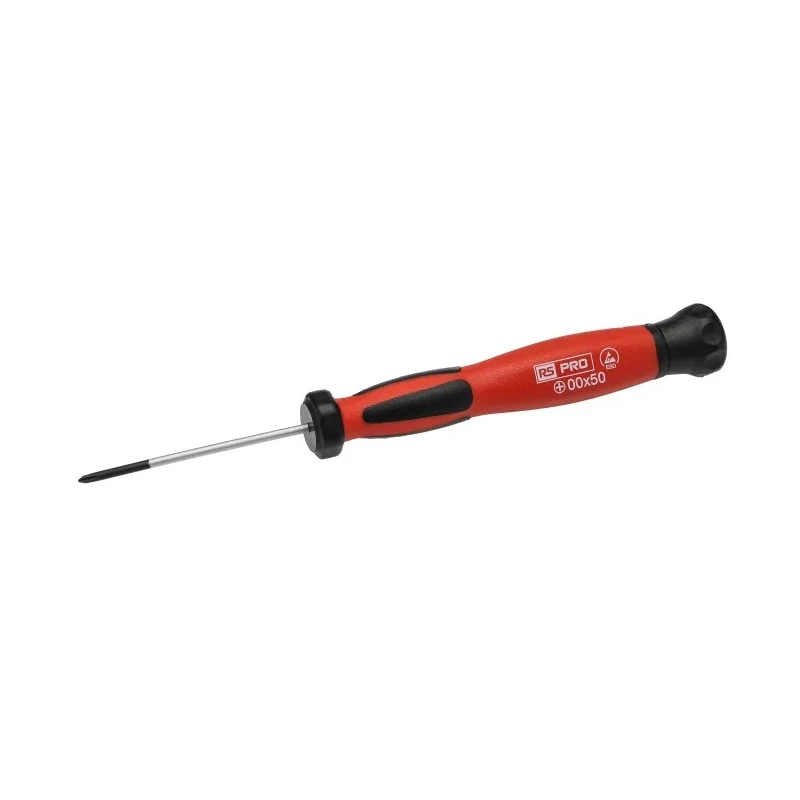 RS PRO Phillips and Slotted Precision Screwdriver Set, 6-Piece ESD Safe, Model 864-0861