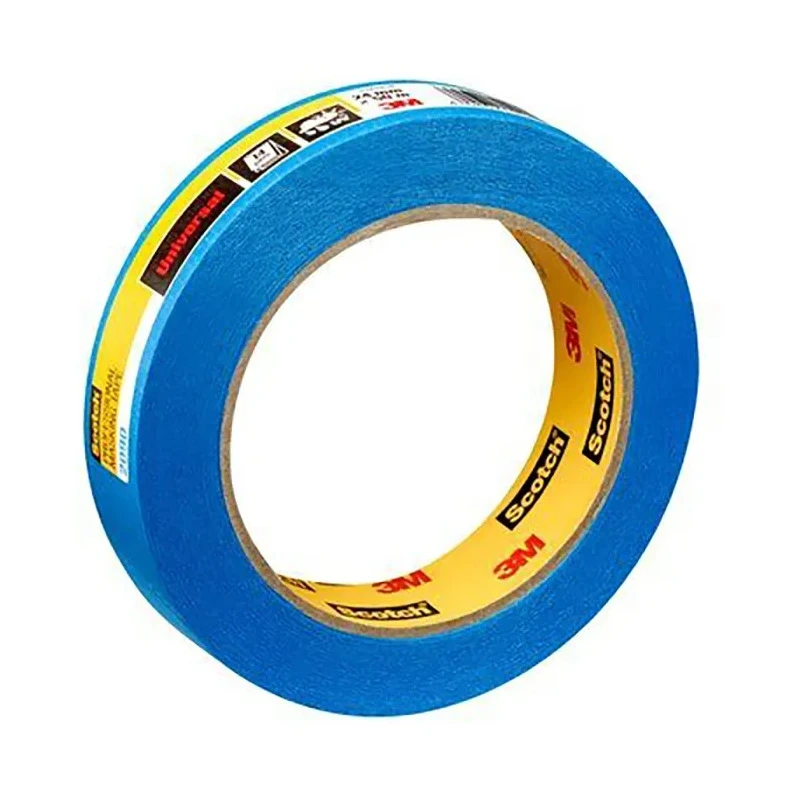 3M 2090 Blue Scotch Masking Tape 24mm Width x 50m Length, Acrylic Adhesive, Paper Backing 209024SW