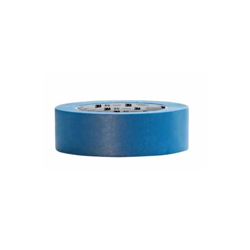 3M 2090 Blue Scotch Masking Tape 24mm Width x 50m Length, Acrylic Adhesive, Paper Backing 209024SW