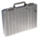Raaco Blue Polycarbonate, Polypropylene Compartment Box, 80 mm Height x 415 mm Width x 330 mm Depth 138581