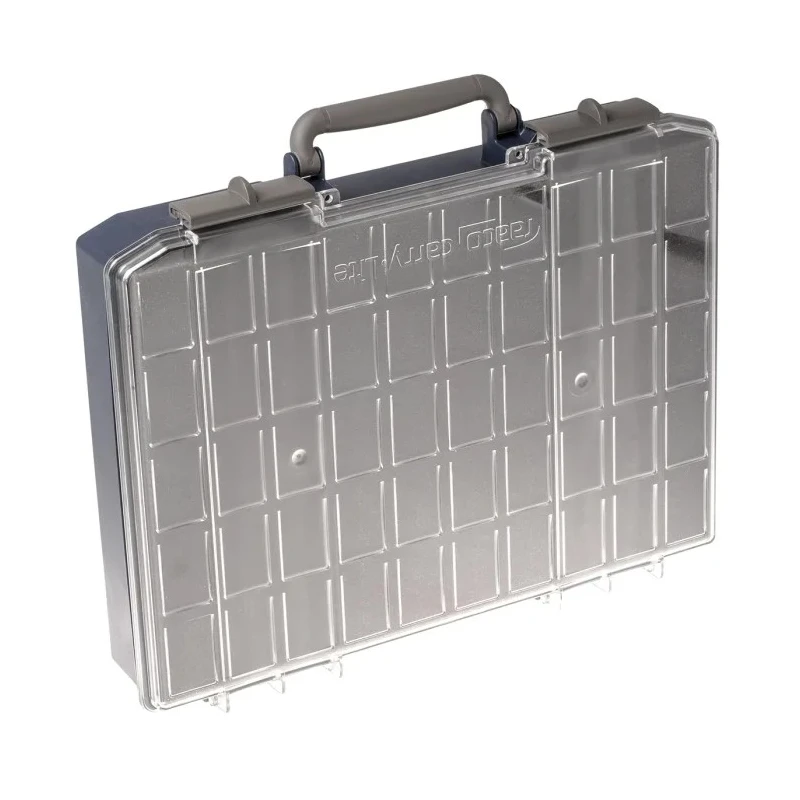 Raaco Blue Polycarbonate, Polypropylene Compartment Box, 80 mm Height x 415 mm Width x 330 mm Depth 138581