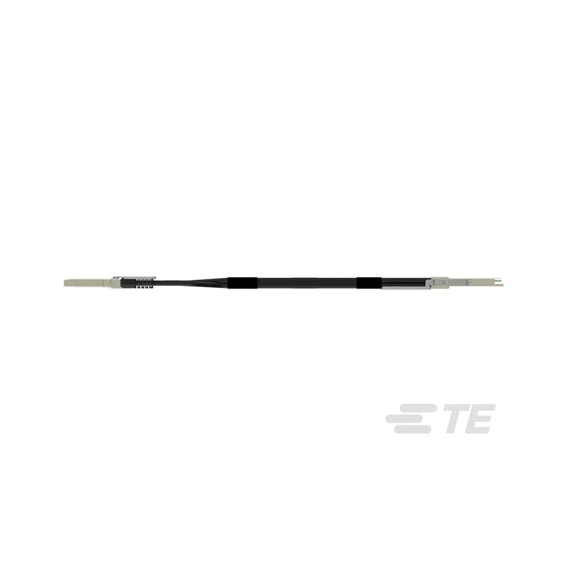 TE Connectivity Pluggable I/O Connector QSFP28 Cable Assembly Male Ethernet Cable 8 Port 16-Position 3.5V 500mA 2334236-2