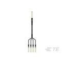 TE Connectivity Pluggable I/O Connector QSFP28 Cable Assembly Male Ethernet Cable 8 Port 16-Position 3.5V 500mA 2334236-2