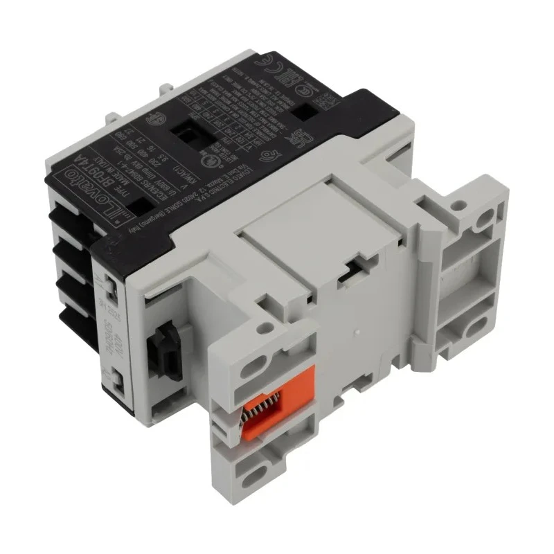 Lovato Electric Motor Control Contactor, 4 Poles, 25 A, 4 kW Power Rating, 400V AC Coil BF09T4A400
