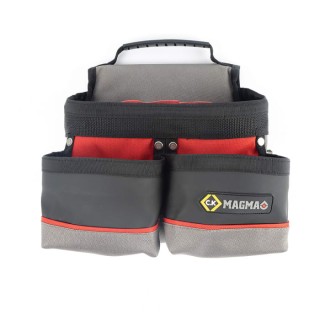 CK Polyester 10 Pocket Tool Pouch with Zipper Lock, Belt Included, Dimensions 265 x 225 x 90 mm MA2736