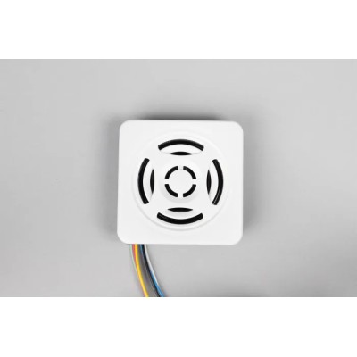 Patlite Voice Annunciator Panel BSV-24P-W, Wall Mount, IP54, DC 26.4V, 15-Tone, 87 dB @ 1m