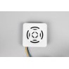 Patlite Voice Annunciator Panel BSV-24P-W, Wall Mount, IP54, DC 26.4V, 15-Tone, 87 dB @ 1m