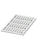 Phoenix Contact UCT-WMC0 Clip-On Cable Marker for 3.5-4.1 mm Cables, White, Polycarbonate, 18x4 mm, 0830785
