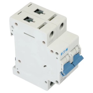 Hager xPole Miniature Circuit Breaker, 2-Pole, 20A, Type C, 48 V DC, 10 kA Breaking Capacity 242406 PLSM-C20/2-MW