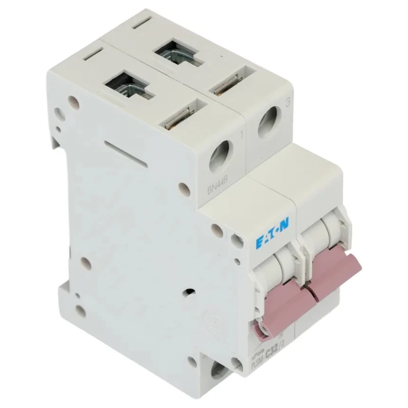 Eaton xPole Miniature Circuit Breaker, 2-Pole, 32A, Type C Tripping, 48 V DC, 10 kA Breaking Capacity 242408 PLSM-C32/2-MW