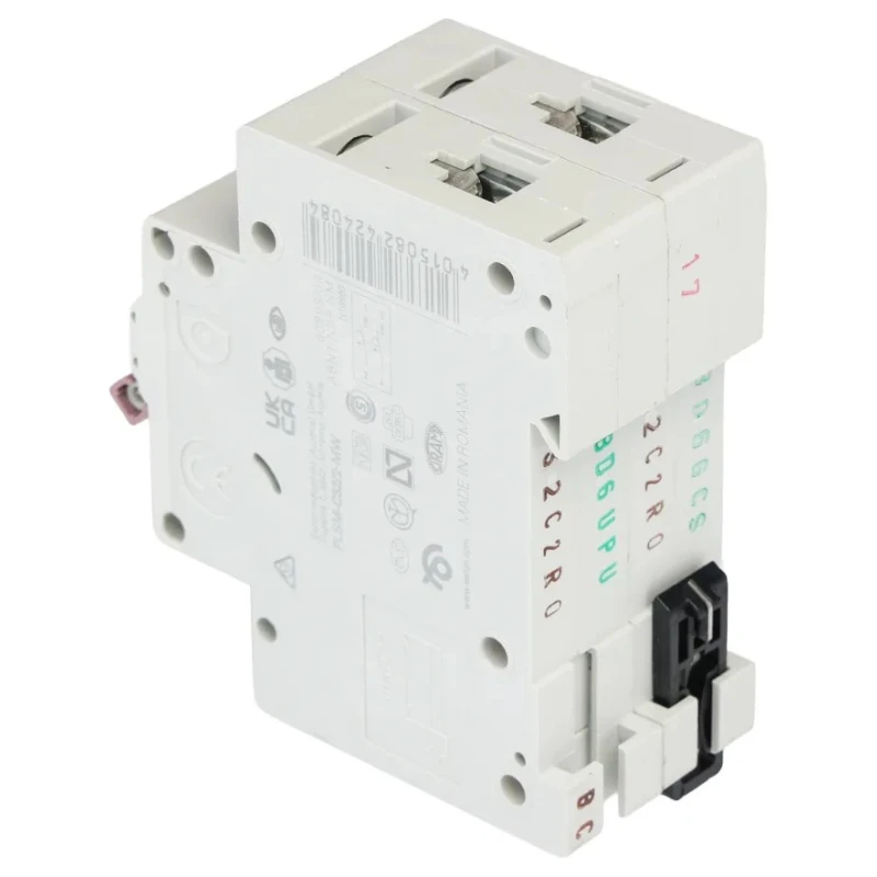 Eaton xPole Miniature Circuit Breaker, 2-Pole, 32A, Type C Tripping, 48 V DC, 10 kA Breaking Capacity 242408 PLSM-C32/2-MW
