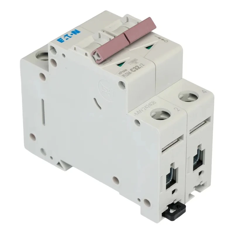 Eaton xPole Miniature Circuit Breaker, 2-Pole, 32A, Type C Tripping, 48 V DC, 10 kA Breaking Capacity 242408 PLSM-C32/2-MW