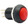 APEM IM Series Momentary Panel Mount Push Button Switch, Red Actuator, SPDT, IP67, 13.6 mm Cutout IMR7Z462UL
