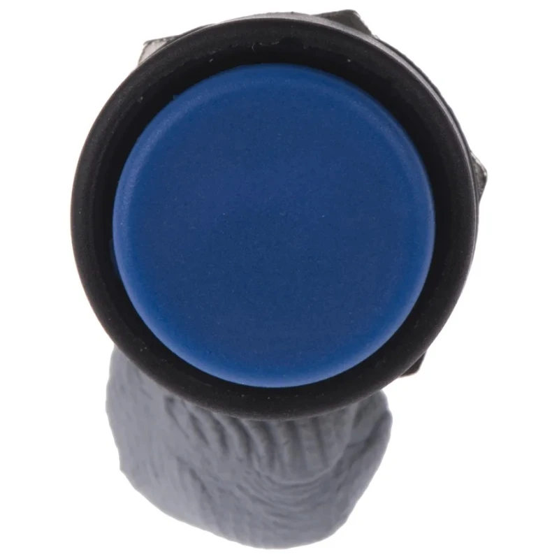 APEM IM Series Blue Round Momentary Push Button Switch, Panel Mount, 13.6 mm Cutout, SPDT 3A IP67 IMP7Z4B2234UL