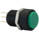 APEM IM Series Green Round Momentary Push Button Switch Panel Mount 13.6 mm Cutout SPDT IP67 IMP7Z432234UL