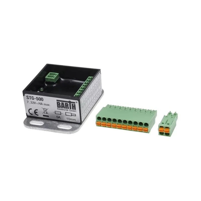 BARTH lococube mini-PLC Series Programmable Logic Controller I/O Module, 5 Inputs Analogue Digital, 5 Outputs PWM 0850-0500