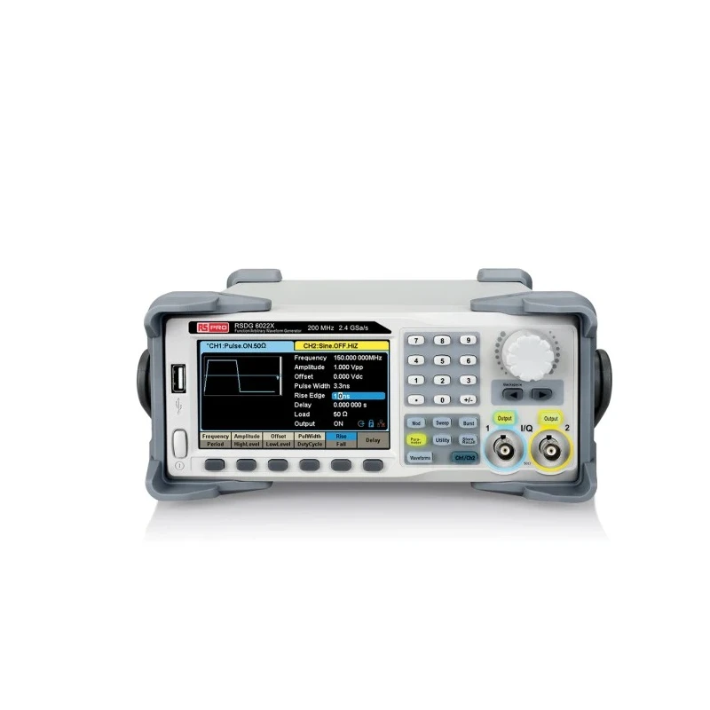 RS PRO Arbitrary Waveform Generator 200 MHz Max Bandwidth, 2-Channel, 1 μHz Resolution SDG6022X
