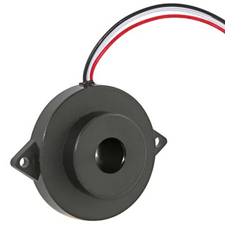 RS PRO Piezo Single Tone Buzzer Screw Mount 12V DC 110dB 40mm ABS Housing 188-1766
