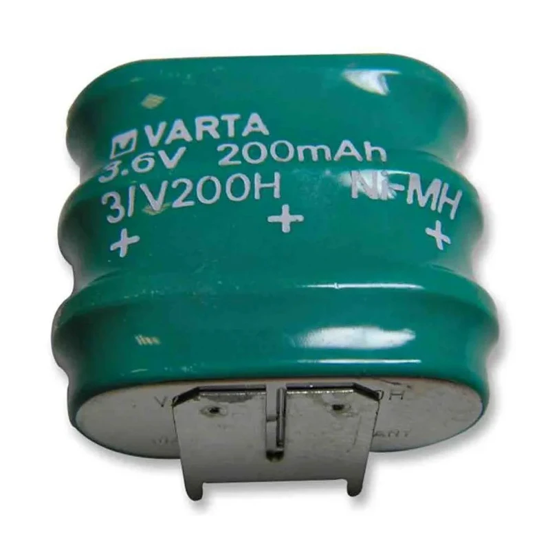 Varta 3.6 V Nickel Metal Hydride Button Rechargeable Battery 210 mAh 55620303059