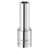 Expert by Facom 1/4 in Drive 5 mm 6 Point Hex Socket, Chrome Vanadium Steel, 49.5mm Overall Length E113752