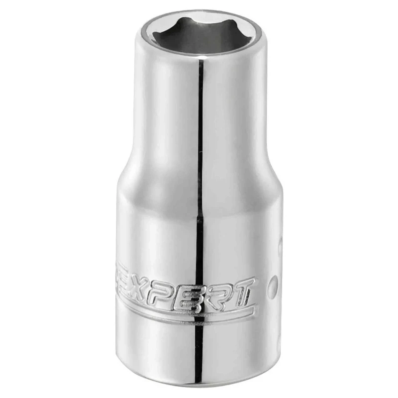 Expert by Facom 1/4 in Drive 14 mm Standard Hex Socket Set Chrome Vanadium Steel 25mm Overall Length E117354