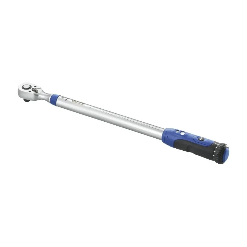 Expert by Facom Click Torque Wrench Adjustable 40 To 200 Nm 1/2 in Square Drive 517mm Overall E100108
