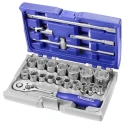 Expert by Facom 22-Piece 1/2 in Hexagon Socket Set with Square Drive 275mm Length E032900