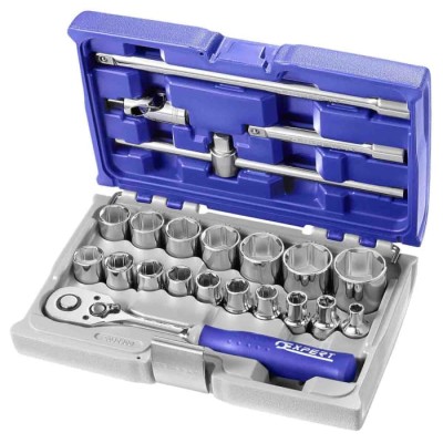 Expert by Facom 22-Piece 1/2 in Hexagon Socket Set with Square Drive 275mm Length E032900
