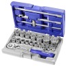 Expert by Facom 22-Piece 1/2 in Hexagon Socket Set with Square Drive 275mm Length E032900