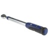 Expert by Facom Click Torque Wrench Adjustable 10 to 50 Nm, 3/8 in Square Drive, Satin Chrome, 400mm Overall E100106