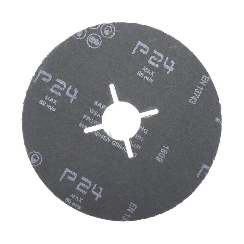 RS PRO Zirconium Flap Disc 115 mm Diameter P36 Grit 36+ Grade 25 Per Pack 188-3387